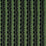 Schumacher Dagger Stripe Black On Green Fabric Sample 181532