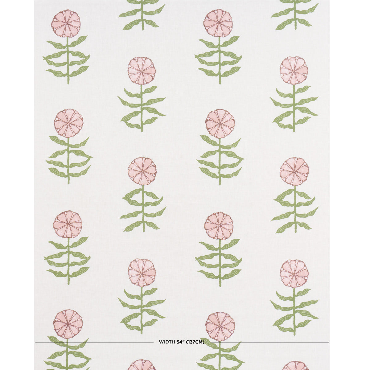 Schumacher Pretty Petals Blush Fabric 181660