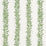 Schumacher Tendril Stripe Indoor/Outdoor Leaf Fabric 181672