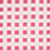 Schumacher Chequer Hand Block Print Pinks Fabric Sample 181790