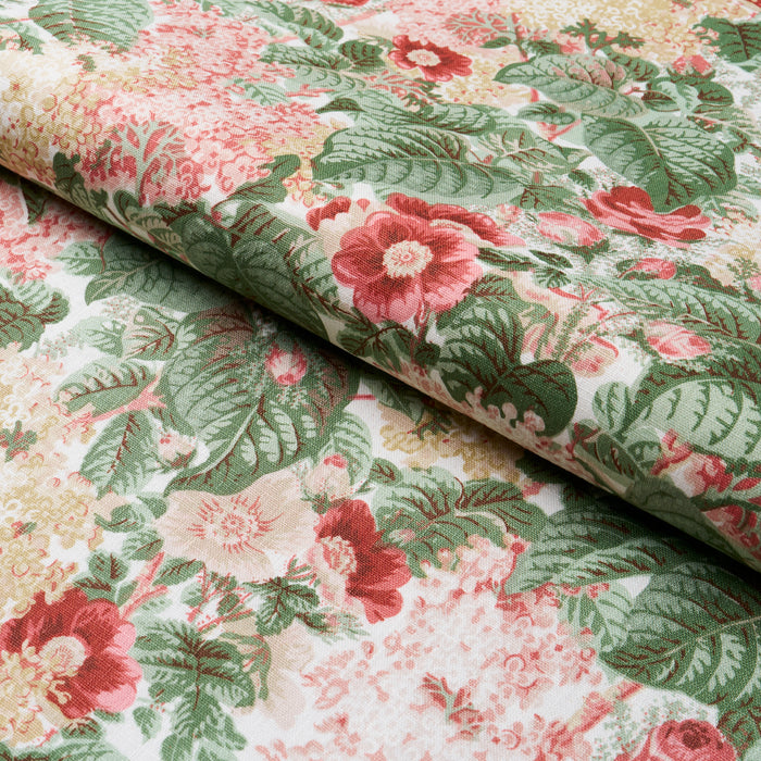 Schumacher Flora's Fleurs Apricot Fabric Sample 181871