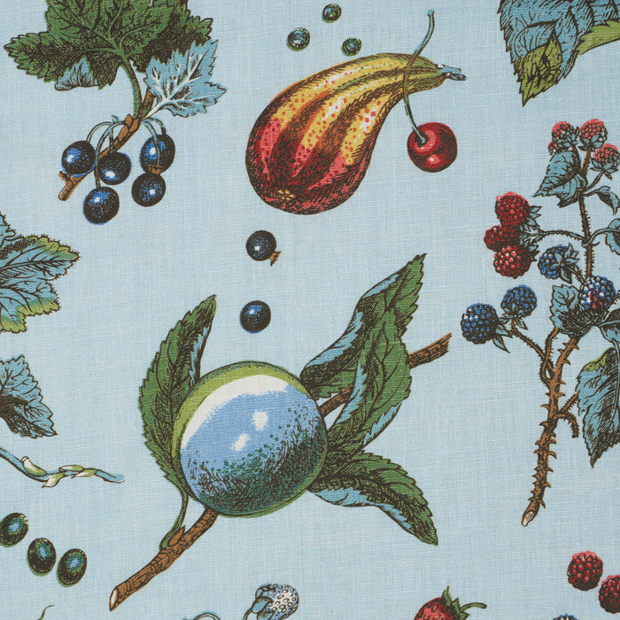 Schumacher Berry Grove Sky Fabric Sample 181891