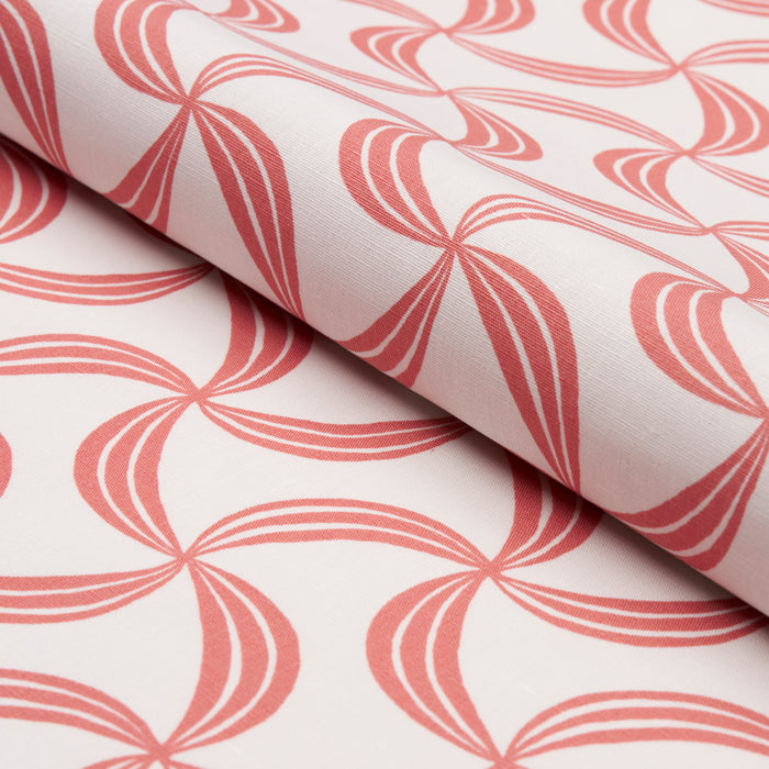 Schumacher Ambrosia Coral Fabric Sample 181921