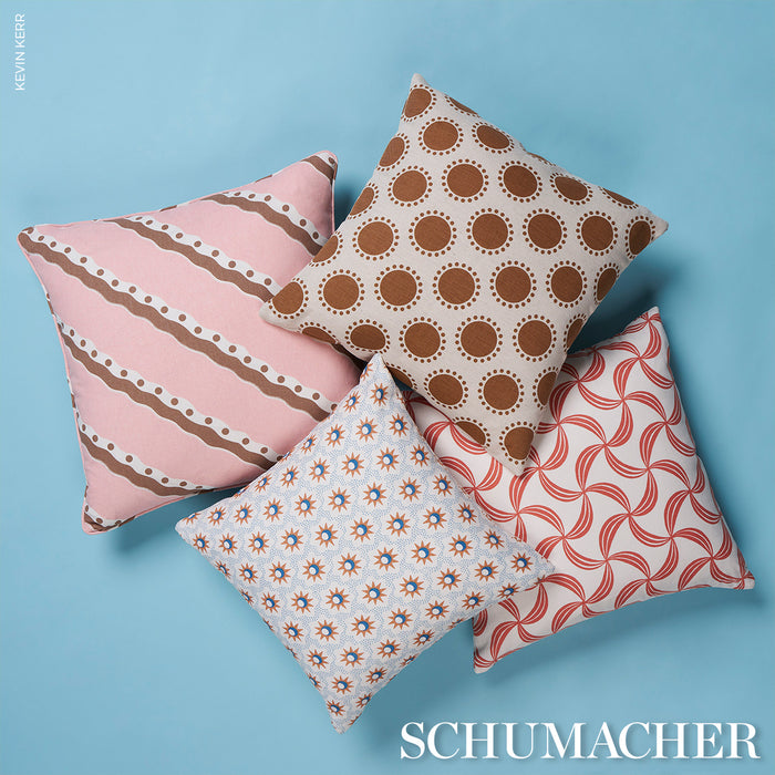 Schumacher Oompa Umber Fabric Sample 181951