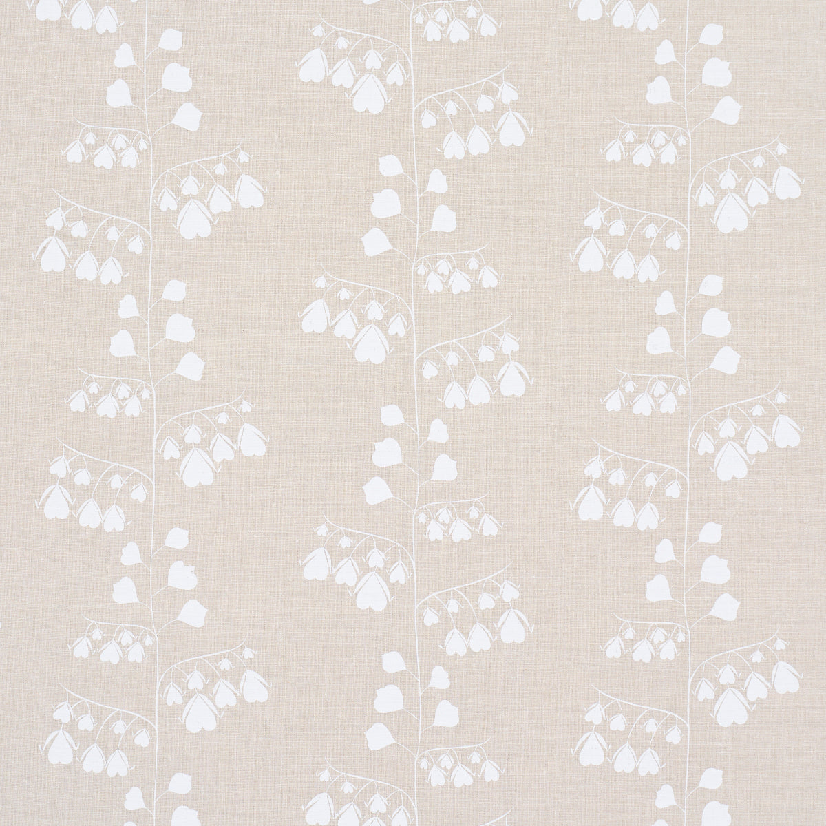 Schumacher Bleeding Hearts Neutral Fabric 181962