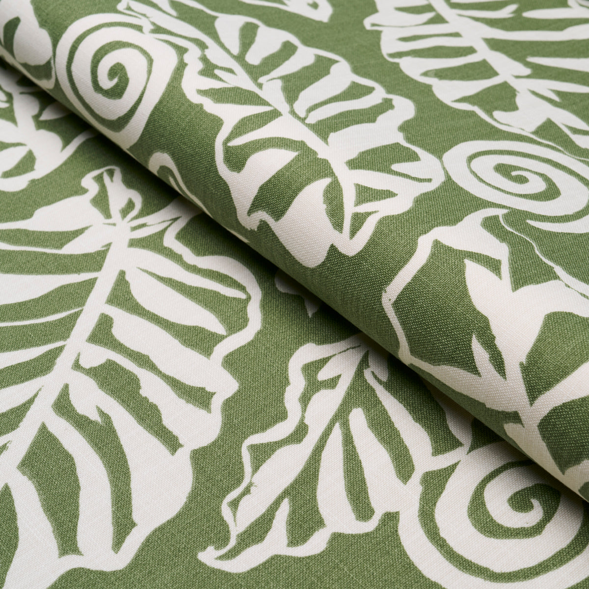 Schumacher Del Mar Indoor/Outdoor Verde Fabric 181990