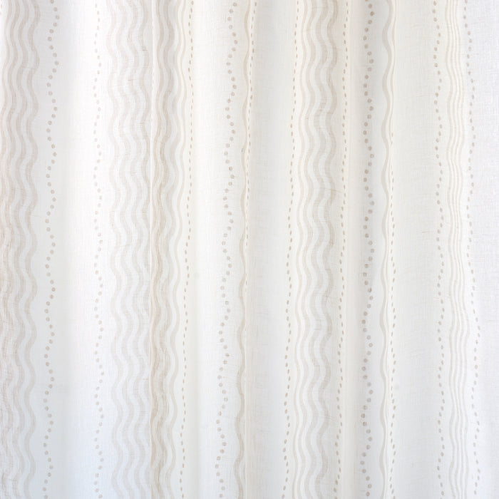 Schumacher Margot Linen Sheer Neutral Fabric 182012