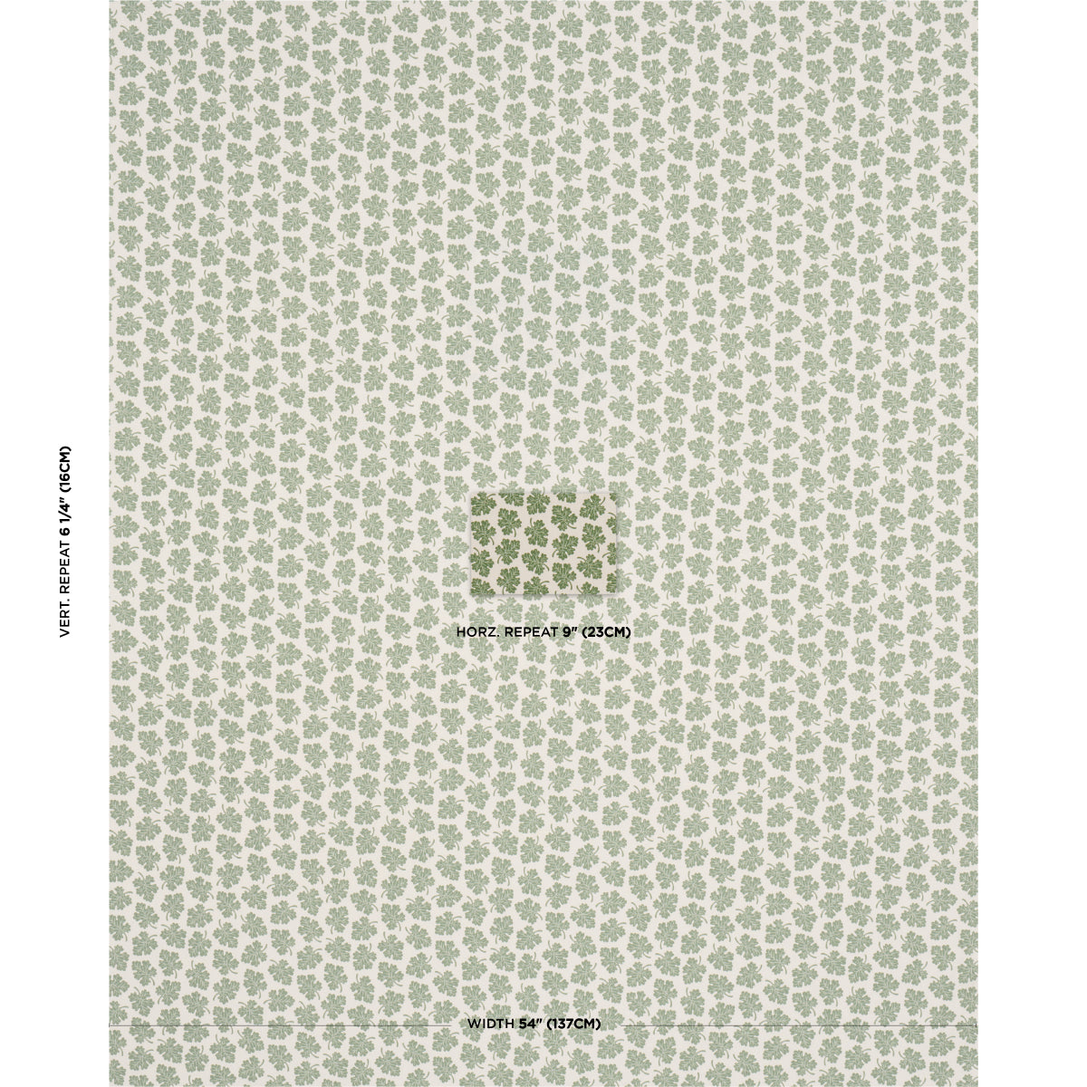 Schumacher Olive Green Fabric 182030