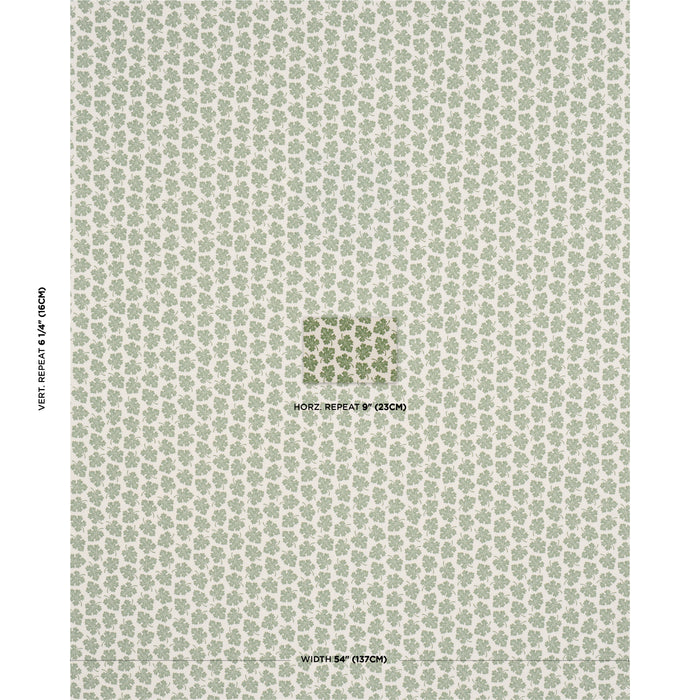 Schumacher Olive Green Fabric 182030