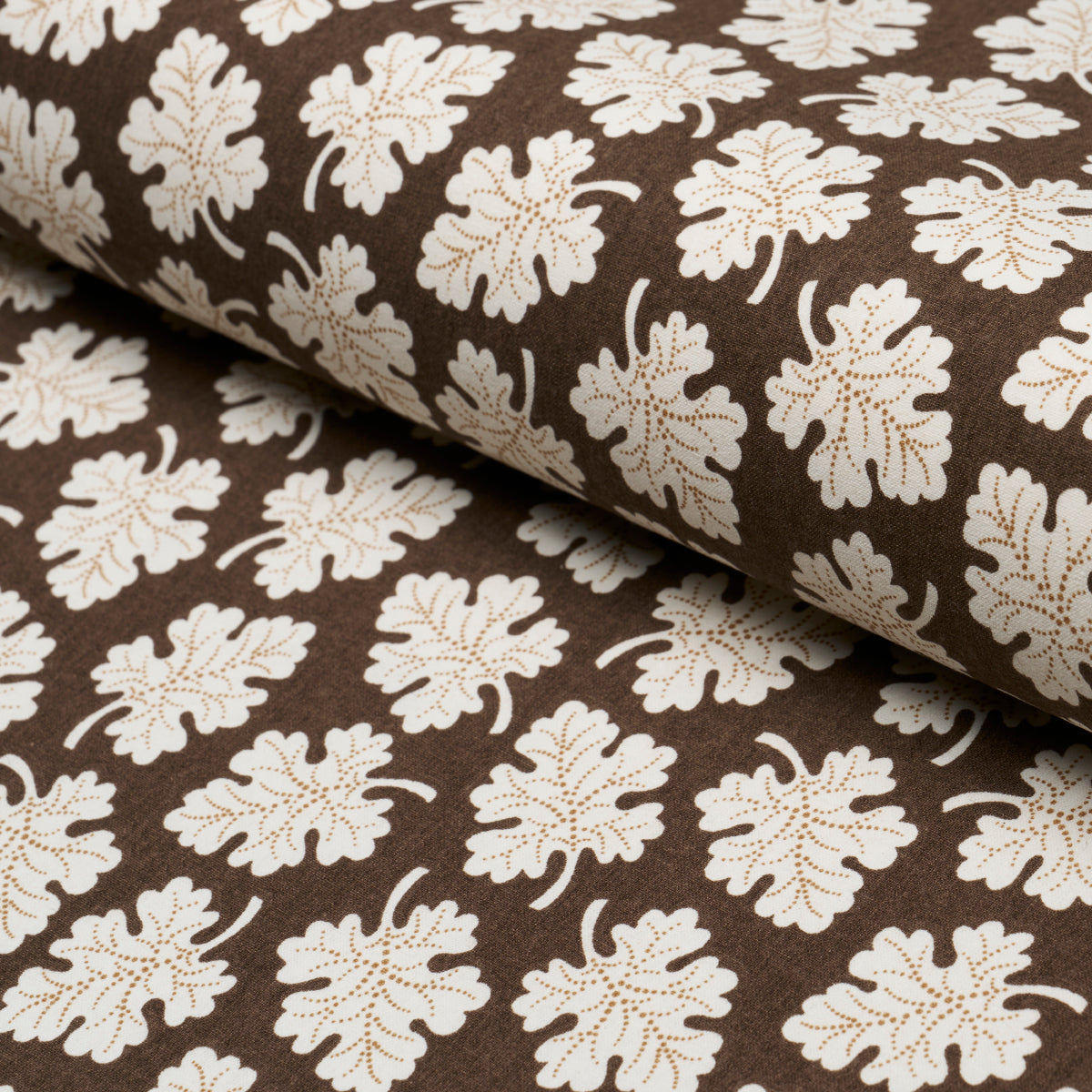 Schumacher Olive Brown Fabric 182031