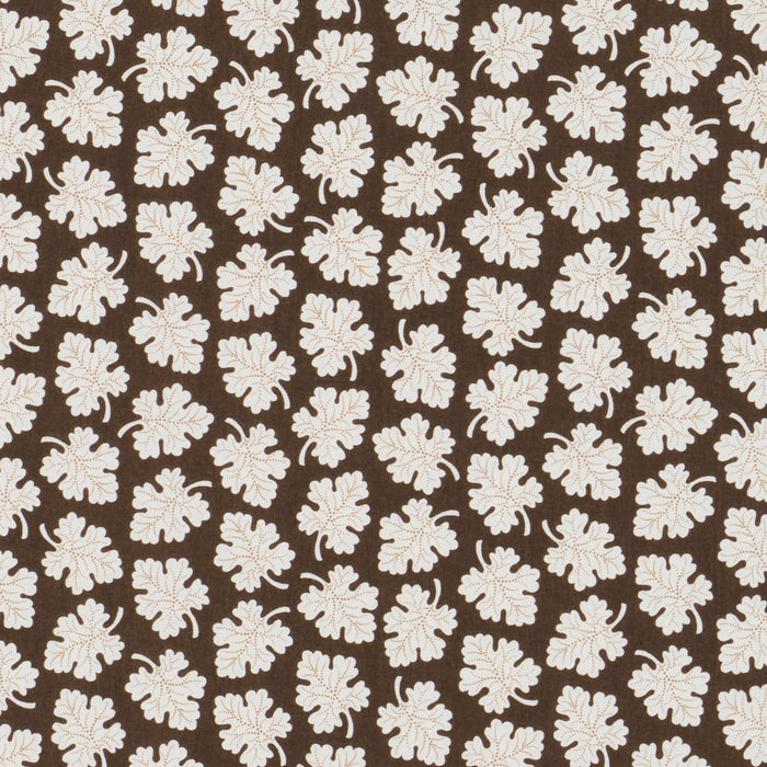 Schumacher Olive Brown Fabric Sample 182031