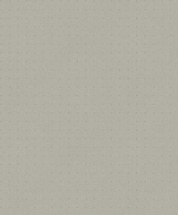 Seabrook Designs Dot Grey Wallpaper Sample 1820502