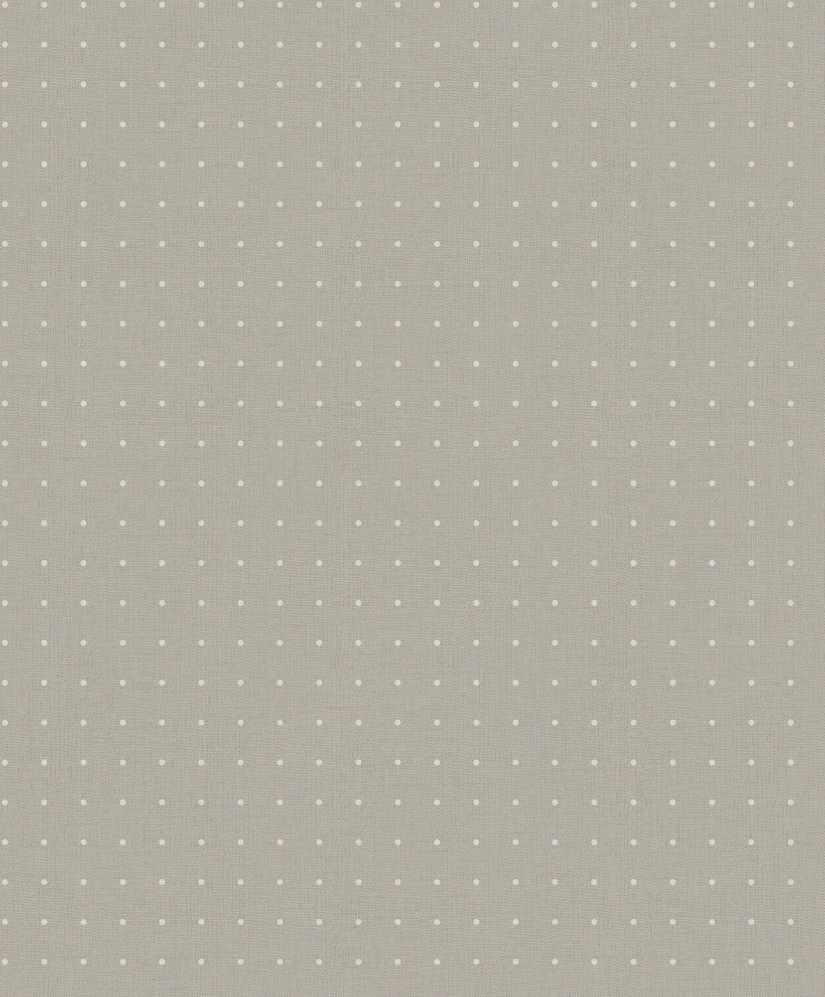 Seabrook Designs Dot Light Grey Wallpaper 1820518