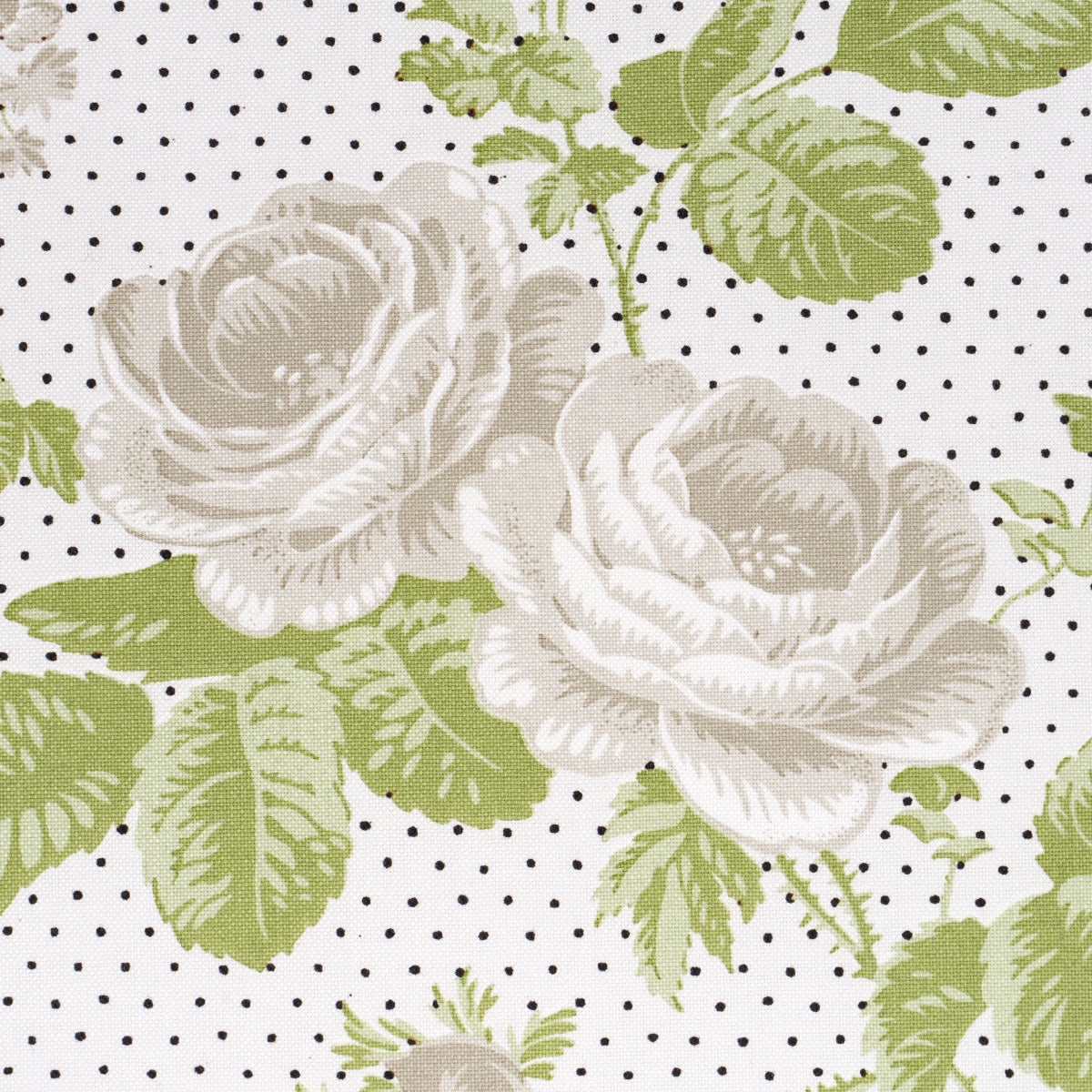 Schumacher Sibyl Chintz Neutral Fabric Sample 182081