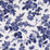 Schumacher Sibyl Chintz Blue Fabric 182082