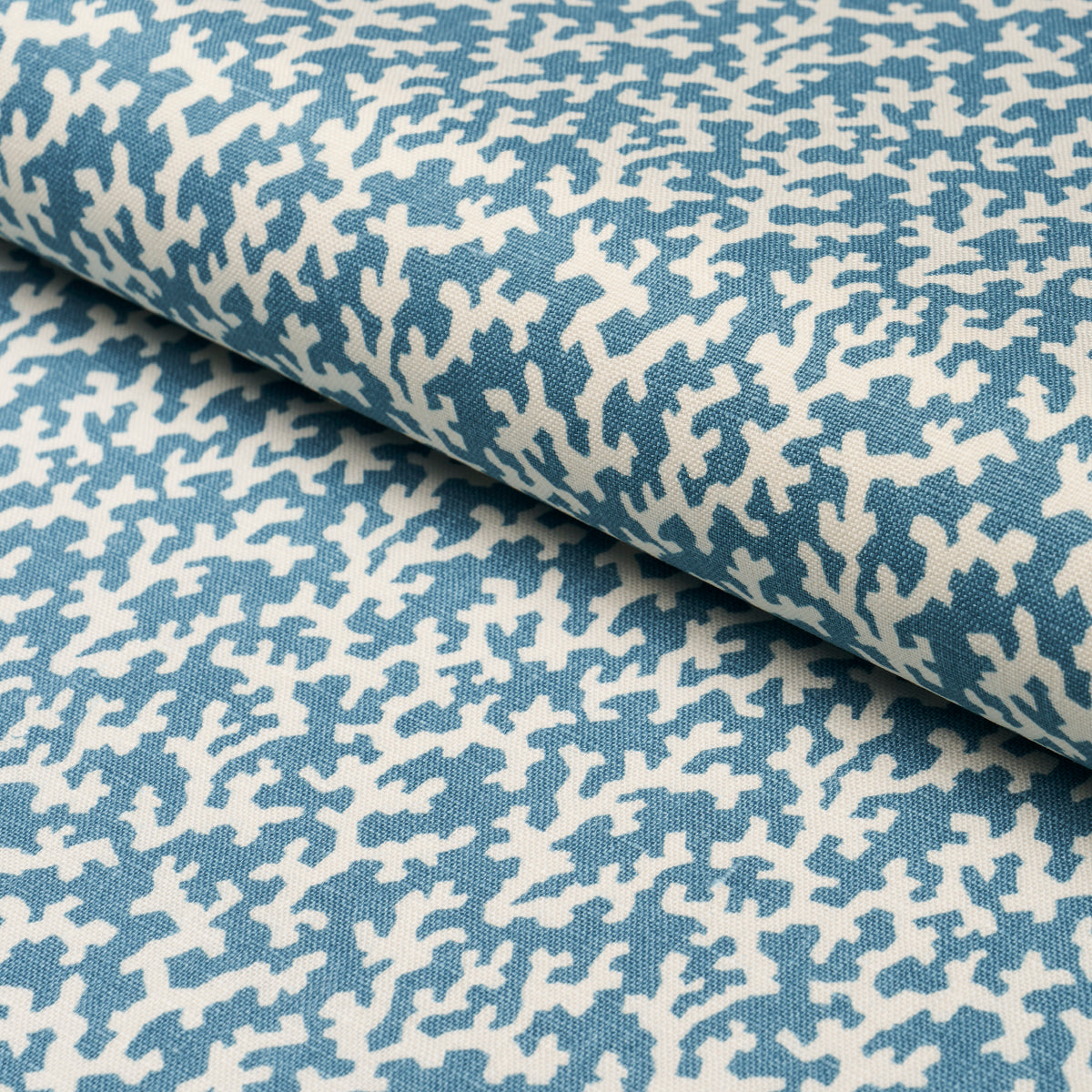 Schumacher Folly Marine Fabric 182091