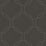 Seabrook Designs Intersecting Circles Charcoal Wallpaper Sample 1821000