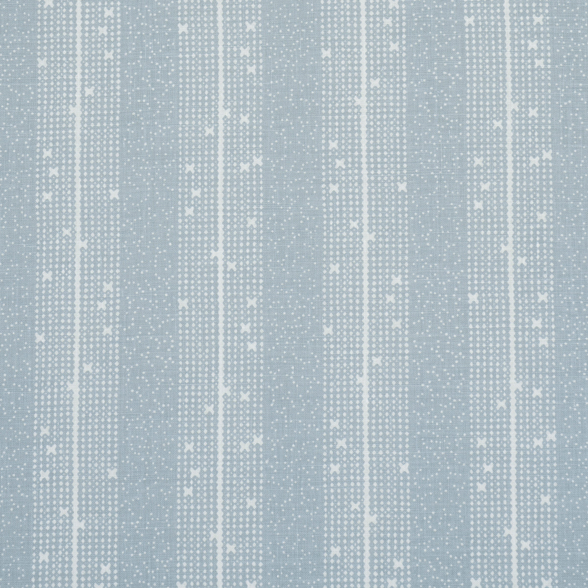 Schumacher Stella Stripe Blue Fabric 182112