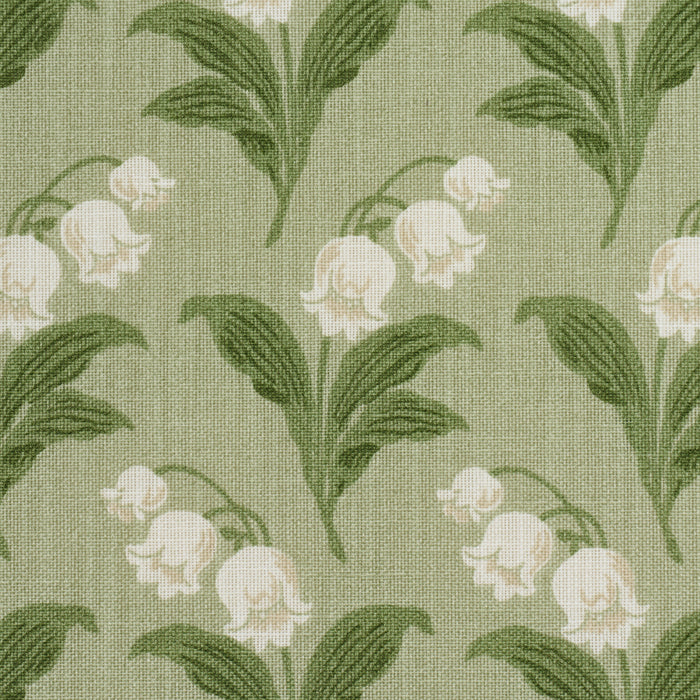 Schumacher Lily Of The Valley Indoor/Outdoor Moss Fabric 182140