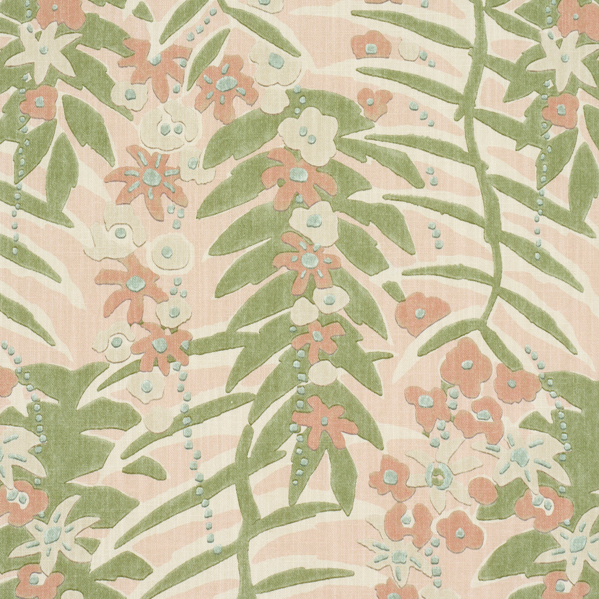 Schumacher Ashbee Botanical Petal Fabric 182150