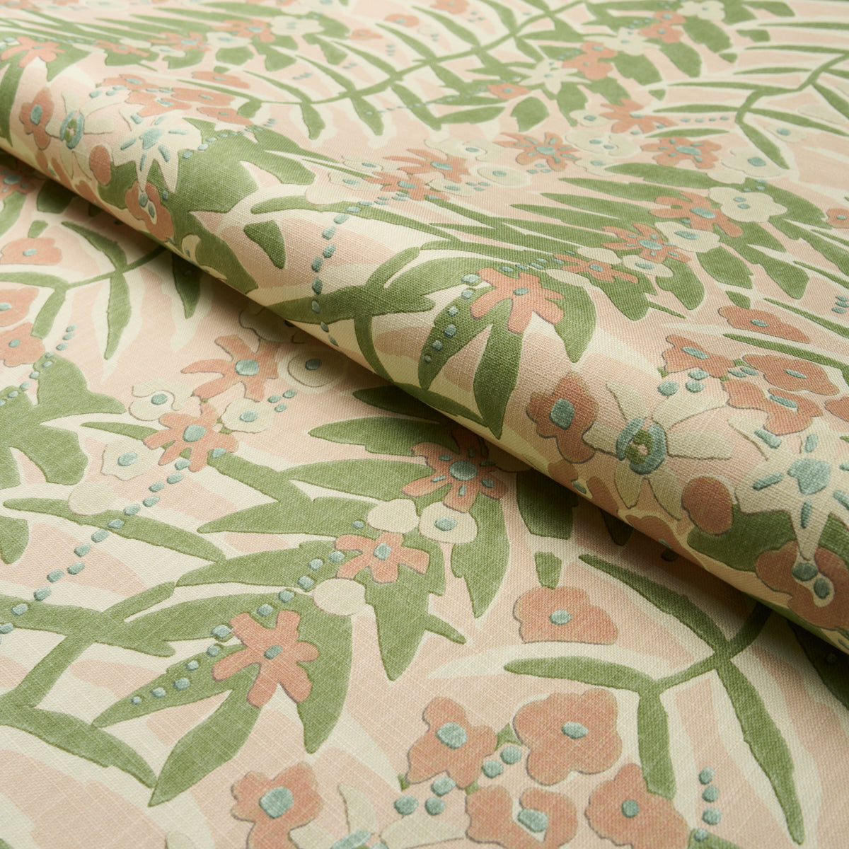 Schumacher Ashbee Botanical Petal Fabric 182150