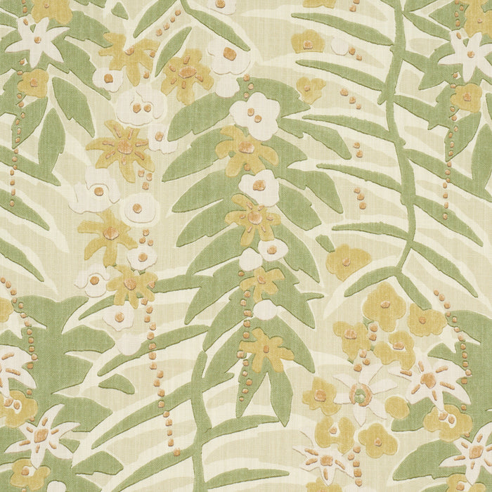 Schumacher Ashbee Botanical Citron Fabric 182151