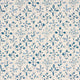 Schumacher Frances Floral Indoor/Outdoor Blues Fabric 182160