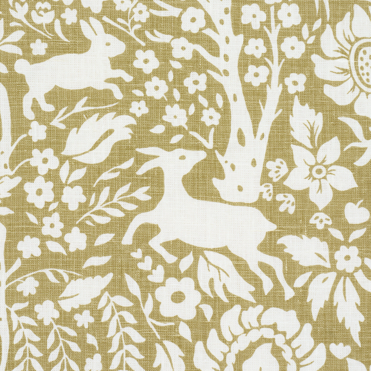 Schumacher Deerfield Moss Fabric Sample 182170