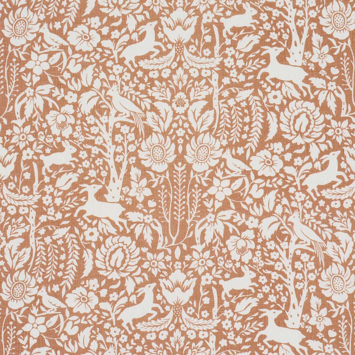 Schumacher Deerfield Spice Fabric 182171