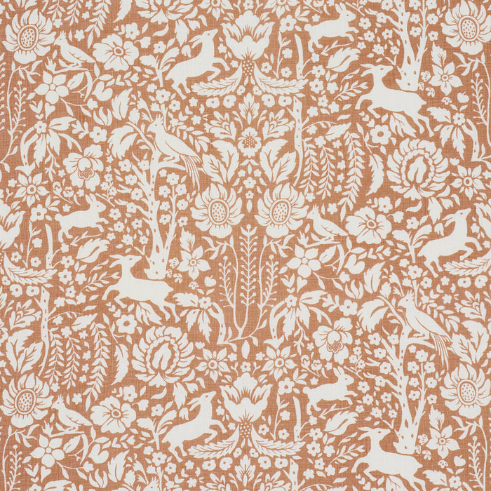 Schumacher Deerfield Spice Fabric 182171