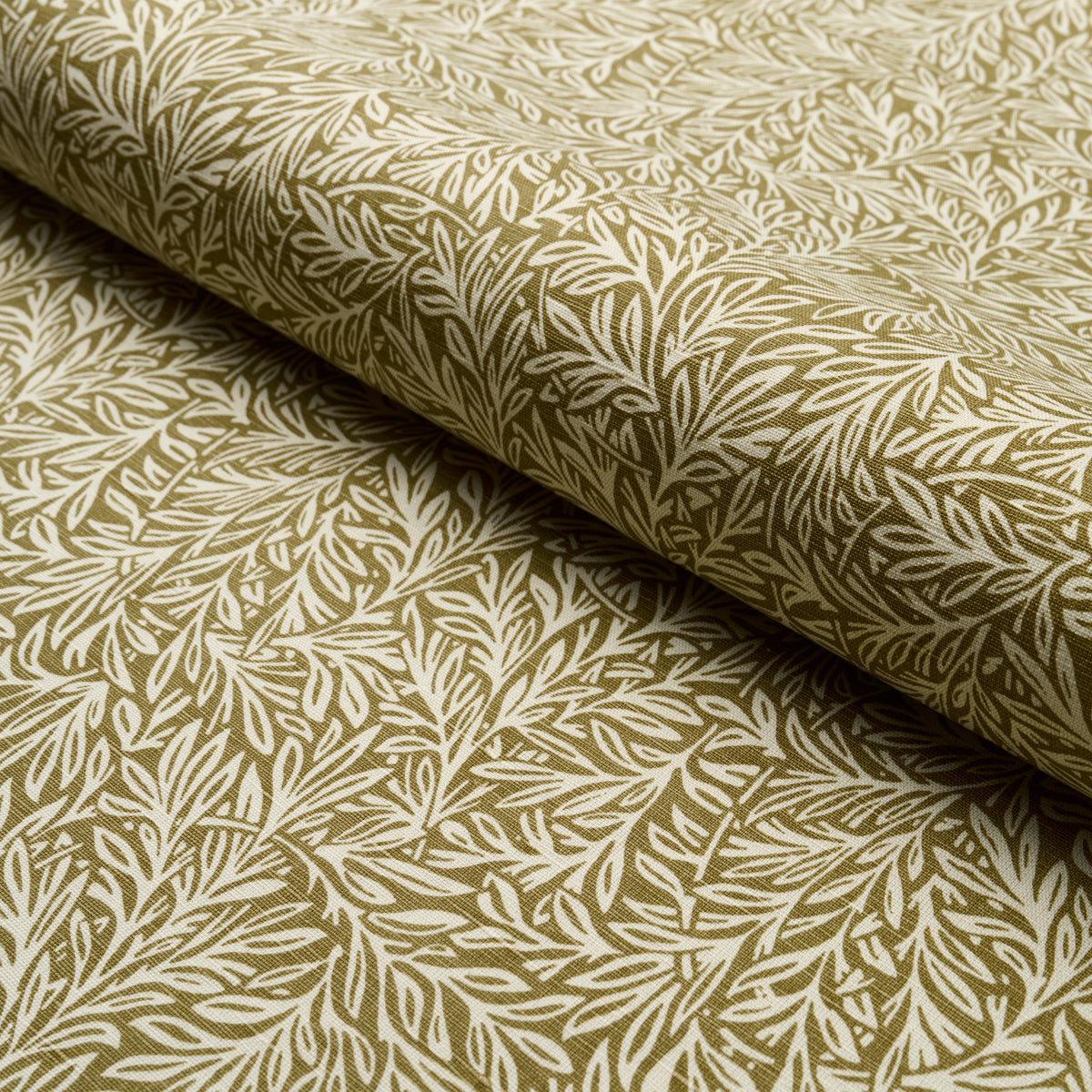 Schumacher Willow Leaf Moss Fabric 182181