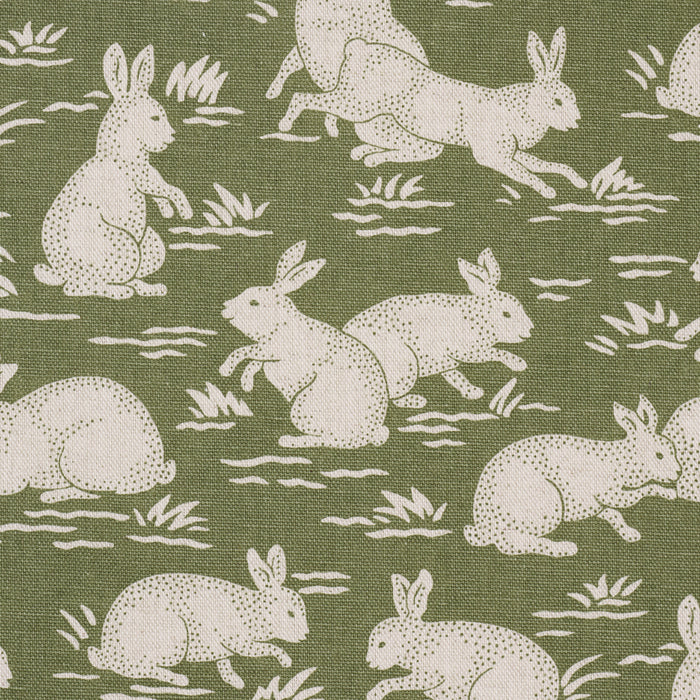 Schumacher Cottontails Moss Fabric 182240