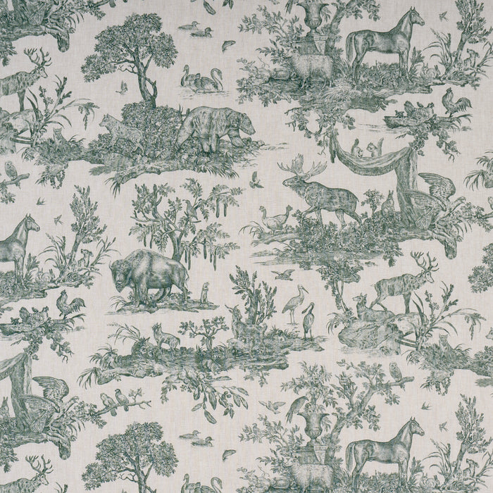 Schumacher Western Toile Forest Fabric 182272