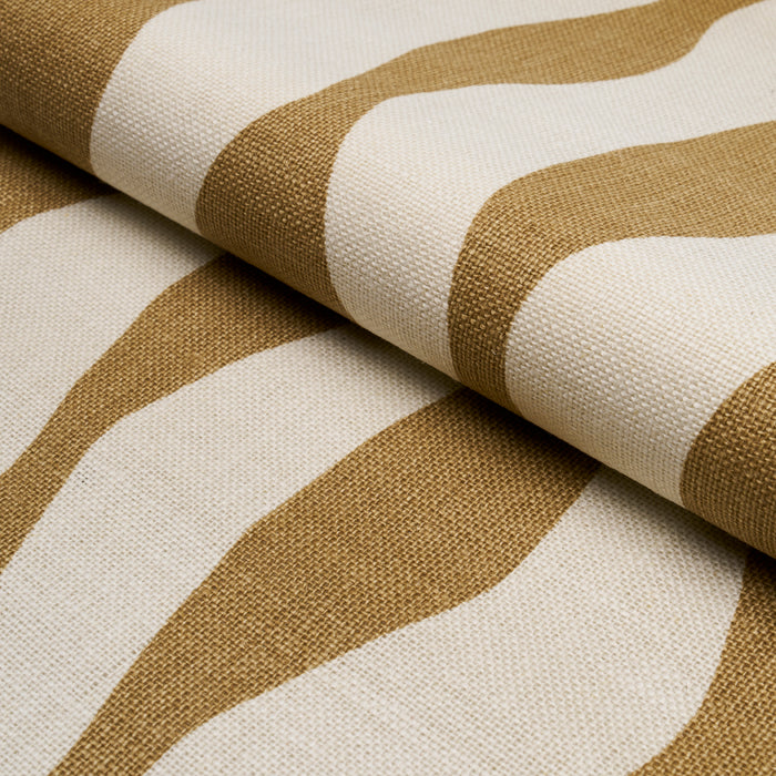 Schumacher Ellsworth Ochre Fabric Sample 182311