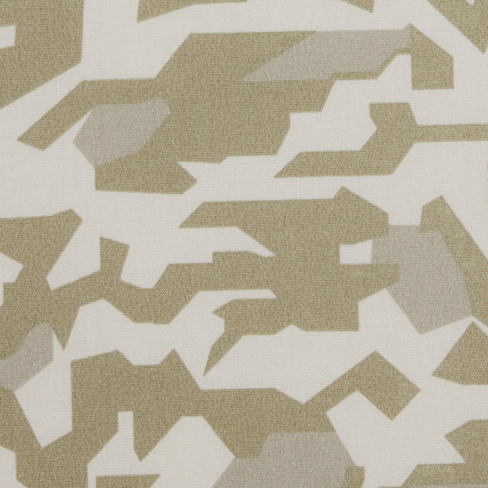 Schumacher Torrey Camo Indoor/Outdoor Fog Fabric Sample 182351