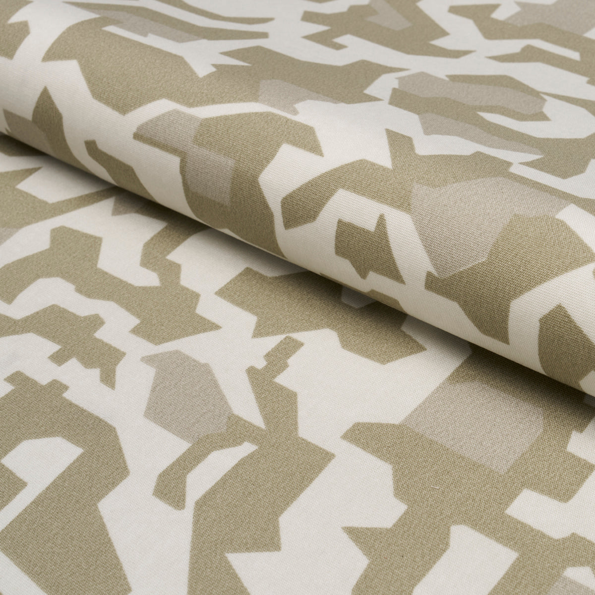 Schumacher Torrey Camo Indoor/Outdoor Fog Fabric 182351