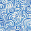 Schumacher New Beat Bright Blue Fabric 182360