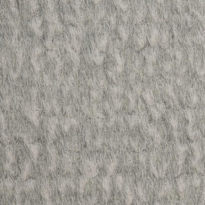 Holly Hunt Great Plains Exotic Alpaca Silver Fox Fabric Sample 1975/02