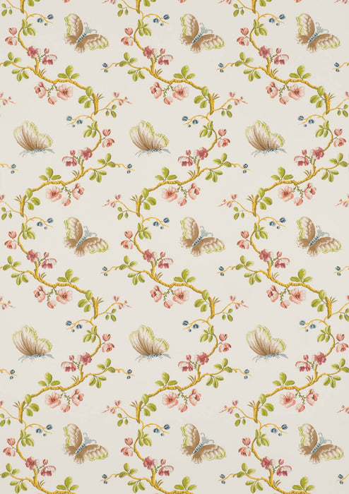 Pierre Frey Papillons Beige Wallpaper FP167001