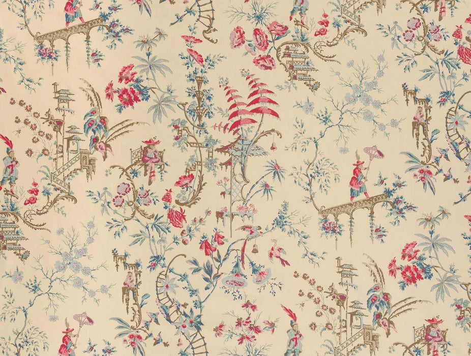 Braquenie Cochinchine Nattier Fabric Sample B7553004