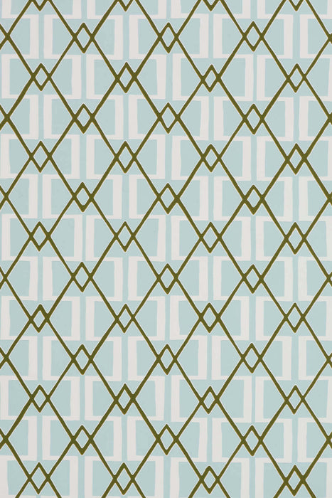 Pierre Frey Mia Vert D'Eau Wallpaper Sample FP544004