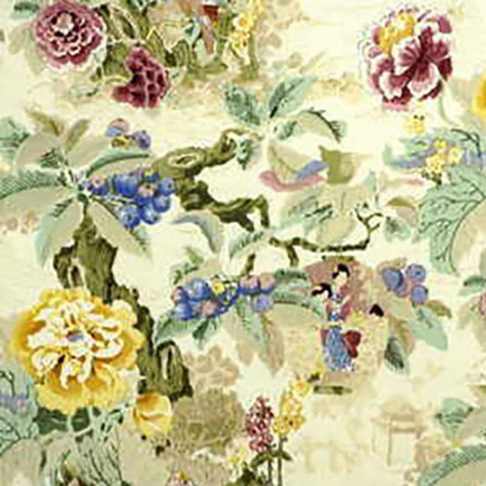 Lee Jofa Chinese Lantern Lemon Fabric Sample 2006101.347.0