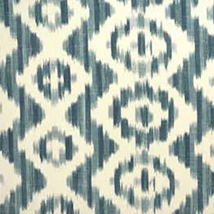 Lee Jofa Ikat De Lin Blue Fabric Sample 2007156.51.0