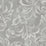 Seabrook Designs Scroll Silver, Gray, And Ivory Wallpaper 2010100