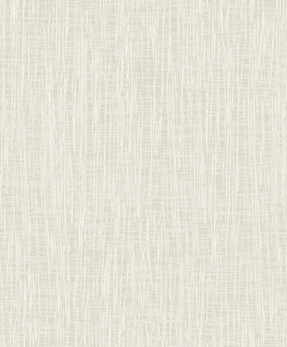 Seabrook Designs Crosshatch Texture Champagne And Cream Wallpaper Sample 2010308