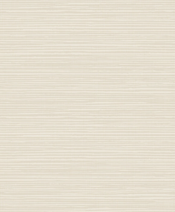 Seabrook Designs Horizontal Texture Cream And Ivory Wallpaper 2010406