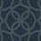 Seabrook Designs Scroll Trail Navy And Silver Wallpaper 2010702