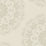 Seabrook Designs Lace Medallion Cream, Silver, And White Wallpaper Sample 2010905