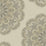 Seabrook Designs Lace Medallion Gold And Charcoal Wallpaper Sample 2010906