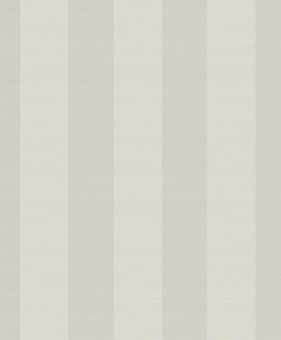 Seabrook Designs Stripe Silver And Ivory Wallpaper 2011308